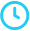 icon-clock אייקון של שעון עם מחוגים